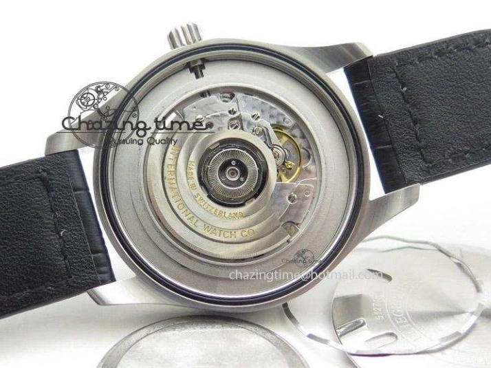 MIROTIME 0721 Mark XVII 1:1 MK Maker Best Edition SS Black Dial On Black Leather Strap A Sporty 7372